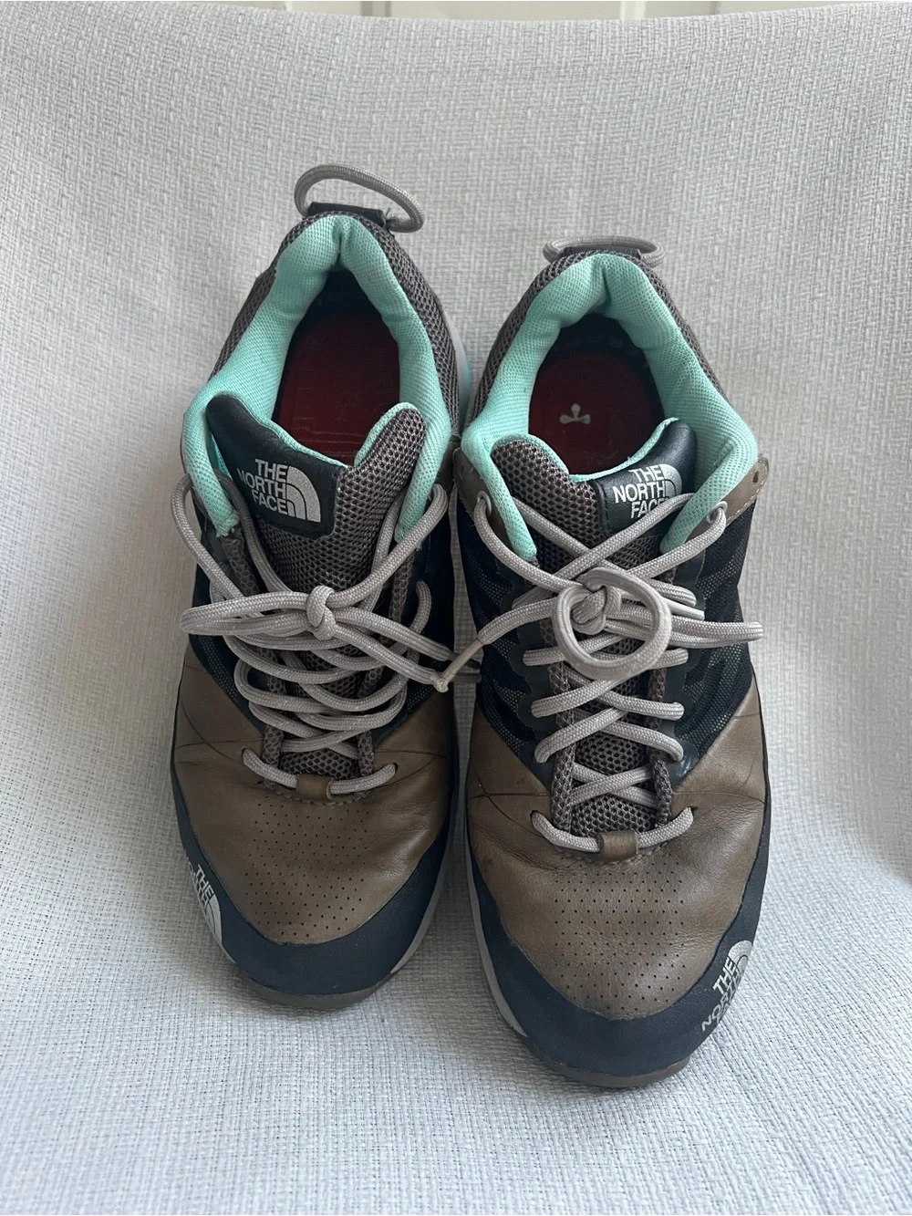 The North Face Women's Charcoal & Mint Trail Sneakers